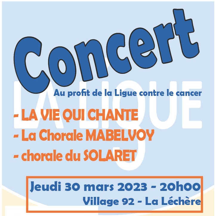 Solaret La chorale du Solaret chante contre le cancer - Deltha Savoie
